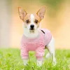 Veste de vêtements pour animaux de compagnie en molleton doux en toisse molle Small Chihuahua Winter Coat Vêtements pour chiens moyens pug Ropa Perro