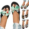 Slippers Womens Stripe Flip Flips Beach Sandals Fashion Flat Apen Toe Summer Casual