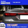 Per Toyota Camry LED LED LEGGIO 18-22 Accessori per auto Gailight Gruppo freno di parcheggio inversa Luci di marcia Streamer Volta Segnale Lampada posteriore