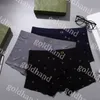 Ice Silk Mens Underpants Fashion Brand Boîtres respirants Sexy Sexy Male Underwear Briefs avec boîte