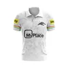 2024 Penrith Panthers Anzac Home and Away Football Jerseys Training Warm-Up Polo FW24