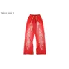 Hellstar Mens Luxury Designers Pants Pantsl Red Flare Pants Sweatpants Jogger Fashion Hip Hop Casual Pants Hellstar Pant 5347 8957