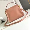 Vlogoo Designer Bag 2024 Woman Vallentinos Bags Totes New Cowhide Gold Button Handbag Brass Metal Hardware Versatile Large Capacity Shoulder Crossbody