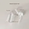 Förvaringsflaskor 100 ml 200 ml bärbar reseåfyllningsbar flaska tom plast nagellack remover alkohol flytande presspump dispenser