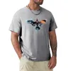 رجال Polos Horizon Zero Dawn Colorful Stormbird Drawing T-Shirt the Quick-Thered بالإضافة إلى أحجام ملابس أنيمي قصيرة الأكمام.