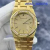 AP Casual Chep Watch Royal Oak Womens Watch 18K MATÉRIAL MOUVEMENT ANGLAIS ORGINAL MOUVEMENT 34 mm