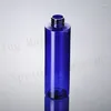 Storage Bottles 200ML Clear/WHITE/Blue PET Plastic Bottle BLACK Aluminum Lid Empty Skin Care Packaging Water/Cleansing Oil/Moisturizer