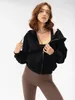 قمصان نشطة LO Winter Coat Women Cardigan Cardigan Stack