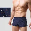 Underpants Mens 2024 Shorts Shorts Trunks Slanks Cotton maschio Cueca Stampato