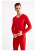 Mens Thermal Underwear Traceless Fever Sweater tunn varm ärm V-ringningsuppvärmning Drop Delivery Apparel OT0IG