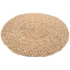 Pillow Outdoor Chair Straw Futon Woven Floor Root Pad Round Mat Seat S For Adults