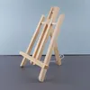 Frames 1pc Wood Art Supplies Desk Decoration DIY Crafts Students Drawing Tripod Display Easel Postcard Holder Painting Stand