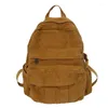 Рюкзак простые подростки девочки школьные сумки женщины винтажные книжные мешки Travel Naptop Casual Schoolbag для студента колледжа