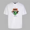 Hochwertige Designer-Kleidung Richtige Ausgabe Alien Cartoon Print Frühling/Sommer Kurzarm Fashion Mens Womens T-Shirt