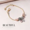 Pan Brand Designer Jewelry Creative Wersatile Pandorabrelete Heart Life Tree Tree Hollow Diy Family Bracelet Fashion Personality 1044