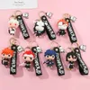 Keychains Femme Accessoires Designer Key Rings For Women Cartoon Figure Kurozaki Ichigo Rukia Aizen Key Chain