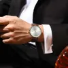 Polshorloges poedagar heren horloges topmerk luxe mannen pols horloge lederen kwarts sporten waterdichte mannelijke klokbedrijf +doos d240417