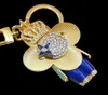 Hoogwaardige merkontwerper Key Chain Fashion Drop Oil Metal Pendant Car Chain Charm Bag Keychain Jewelry Gift Accessories6305822222
