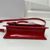 Роскошные женские обеденные сумки дизайнер мини -тотация рот Red Bag Ins Super Posplete Syle Ploudbody Beadbody Bag Fashiona High Beauty Кожаная сумочка кошелек