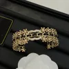 Designer de luxe Bangle Ouverture Chanells Bracelets Bijoux Femme Femme Bracelet Bracelet Man Lettre C Logo Gold Cuff Gift 54