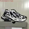 NIEUWE TRACK Runner 7.0 7 Designer Dress Shoes Paren Luxe mannen vrouwen Zen Sense Retro Trainers Graffiti Zwart Wit Pink Blue Deconstruction Sport Sneakers