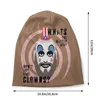 Berets Bonnet Hats House Of 1000 Corpses Horror Movie Men Women's Don't You Like Clowns Thin Cap Street Skullies Beanies Caps