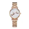 Zegarek marki Cagarny Shinning Diamonds Watches Watche Women Quartz Na rękę Rose Gold Steel Bransoleta sukienka damska sukienka