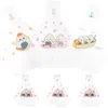 Dinnerware Sets Takeaway Bags Kitchen Triangle Rice Ball Packaging Cellophane Japanese Onigiri Wrapper