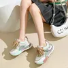 Casual schoenen varen iriserende parelketen decoratieve damesvulkaniseerd platform sneakers zapatos de mujer vrouwen