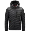 Jaqueta de pedra ilha de alta qualidade Winter Men Jacket Outdoor Casual Sports Designer Down Jackets à prova de vento masculino feminino Parker Coat Hood Capas clássicos quente W33