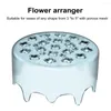 Vases Stick-on Vase Grid Silicone Flower Arrangement Floor