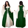 Karnaval partisi için elbise üzerinde yeni modaya uygun mit rönesans ortaçağ İrlanda kostümü
