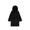 Créateur manteau vestes en manteaux pour femmes mélanges couches maxmaras veste de tranchée simple poitrine solide couleur solide féminine long brise-vent laine 967i