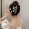 Clips de cheveux rétro fleur épingle à cheveux feme