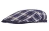 GODKVALITET Sommarmode Cotton Plaid Newsboy Cap Casual Flat Driving Golf Cabbie Caps Casual Ivy Hat For Women Män unisex381099971108
