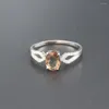 Cluster anneaux Bolai Color Change Sultanit Ring 925 STERLING Silver Nano Diaspore Gemstone Fine Bijoux Simple Wedding For Women 11.11