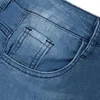 Dames jeans mode high taille laars gesneden dame dames knop elastische enkellengte casual slank fit lichte strech