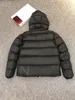 Unisexe Hooded rembourré en veste de veste est amovible lettre imprimée concepteur master la veste de la veste parkas Salzman Mon Luxury Man Puffer Puffer Puffer Cropped