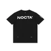 مصمم Nocta Tide T Thirts Nocta Letter Lamated Print Short Street Street Loose كبير الحجم الكبير T-Shirt T-Shirt 100 ٪ قمم القطن النقي للرجال والنساء