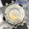 Fancy AP Wrist Watch Royal Oak Offshore Series Mens Watch 15710st Datum Displayfunktion 300 meter Djup 42mm Automatisk mekanisk klocka