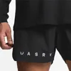 2023 Herr 2in1 Summer Running Shorts Breattable Quickdrry Basket Training Men Gym Fitness Träning Kort byxor 240403