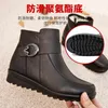 Chaussures décontractées Femmes plate-forme plate Botkle Boots Spring Boot Black Lace Up Fashion Fashion Party Footwear Mulheres Botas