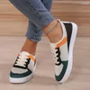 Casual Buty Panie Sneakers koronkowe kobiety wulkanize oddychające płaskie sport