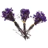 Dekorativa blommor 3 Bunches Artificial Wedding Bouquet Dried Flower Small Preserved Bride