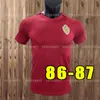 ベルギーレトロサッカージャージヴィンテージクラシックサッカーシャツ86 87 94 96 1987 1994 1995 1996 95