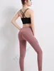 Vêtements de yoga féminin Costume d'été Sports de fitness Portez des pantalons de yoga de hanche Peach Hip