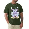 Polos da uomo kawaii pastello goth grazioso occulto raccapriccia cthulhu t-shirt oversized più taglie da tops magliette per uomini