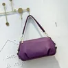 Drawstring Ladies 'koeienleren schoudertas grote capaciteit modieuze minimalistische tote dameshandtas met meerdere kleuren bij elkaar