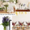 Vases 16 Inch Clear Glass Cylinder Vase Diameter 4 Height Table Centerpieces Holder For Decorations Freight Free