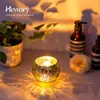 Vasos pequenas redondas de ouro para peças centrais 3 "Glithery Bowl Vase Anniversary Mesa Decoração 24pcs Frete grátis